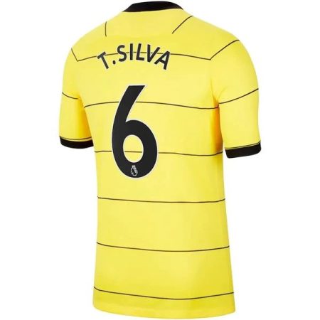 Camisolas de Futebol Chelsea T.Silva 6 Alternativa 2021 2022